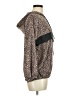 AndTheWhy Animal Print Brown Windbreaker Size S - photo 4