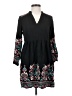 Floreat Paisley Black Casual Dress Size XS - photo 1