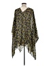 Nina Leonard 100% Polyester Black Kimono One size - photo 2