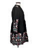 Floreat Paisley Black Casual Dress Size XS - photo 4