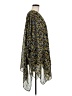Nina Leonard 100% Polyester Black Kimono One size - photo 4