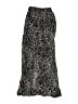 ASOS Animal Print Black Casual Skirt Size 2 - photo 1