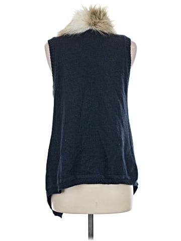 Skies Are Blue Faux Fur Vest (view 2)