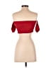 Blue Blush 100% Rayon Red Tube Top Size S - photo 2