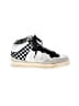 P448 Checkered-gingham Gray Sneakers Size EU 36 - photo 1
