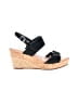 Ugg 100% Leather Black Wedges Size 7 - photo 1