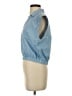Double Zero Solid Blue Tank Top Size L - photo 5