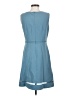 Ann Taylor LOFT Blue Casual Dress Size 4 - photo 2