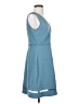 Ann Taylor LOFT Blue Casual Dress Size 4 - photo 4