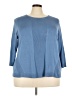 Melissa Paige Blue Pullover Sweater Size 3X - photo 1