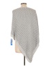 Peter Nygard Chevron-herringbone Gray Poncho Size L - photo 2