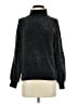 Ann Taylor LOFT 100% Polyester Metallic Black Turtleneck Sweater Size XS - photo 1
