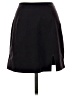 Express Solid Black Purple Casual Skirt Size 1 - 2 - photo 1