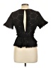 Unbranded Black Short Sleeve Blouse Size L - photo 2