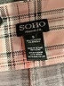SOHO Apparel Ltd Plaid Pink Casual Pants Size S - photo 7