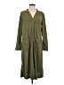 J.Crew 100% Polyester Green Casual Dress Size M - photo 1