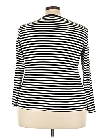 Karen Scott Long Sleeve Top (view 2)