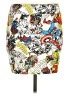 Marvel Graphic Ivory Casual Skirt Size M - photo 1