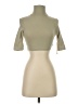 Out From Under Tan Short Sleeve Turtleneck Size XS - photo 1