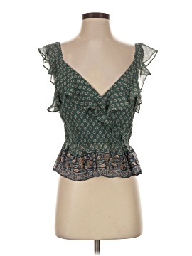 Veronica Beard Sleeveless Silk Top