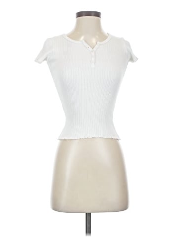 Brandy Melville Short Sleeve Turtleneck (view 1)