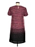 CeCe 100% Polyester Tweed Burgundy Casual Dress Size 6 - photo 2
