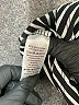 Lularoe Stripes Gray Casual Dress Size XL - photo 8