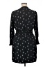 WAYF 100% Polyester Print Black Casual Dress Size XL - photo 2