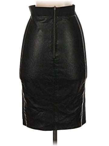 Mason Faux Leather Skirt (view 2)