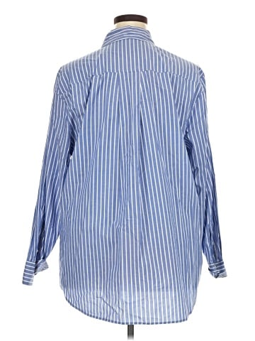 Lane Bryant Long Sleeve Button-Down Shirt (view 2)