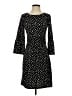 Talbots Polka Dots Black Casual Dress Size S (petite) - photo 1