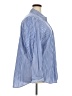 Lane Bryant Stripes Blue Long Sleeve Button-Down Shirt Size 20 - photo 4