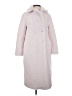 LoveShackFancy 100% Polyester Pink Coat Size XXS - photo 1