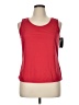 Notations Red Sleeveless Top Size XL - photo 1