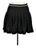 H&M 100% Polyester Solid Black Casual Skirt Size XL - photo 1