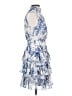 Express 100% Polyester Blue Cocktail Dress Size XS - photo 4