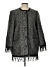 Zara Basic Tweed Gray Coat Size L - photo 1