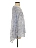 Akemi + Kin Silver Long Sleeve Top Size S - photo 4