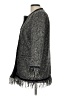 Zara Basic Tweed Gray Coat Size L - photo 5