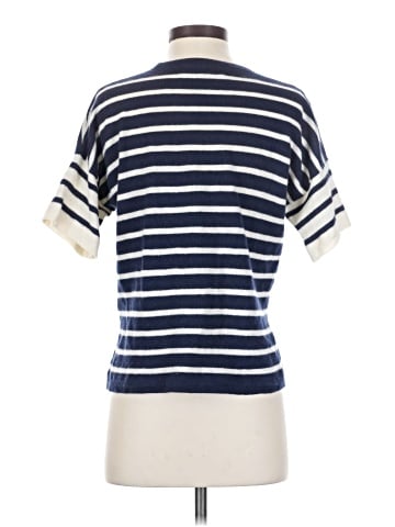 Madewell (Re)sponsible Weightless Cashmere Sweater Tee in Stripe (view 2)