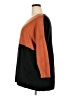 chic soul (chicsoul.com) Color Block Orange Pullover Sweater Size XXL - photo 5