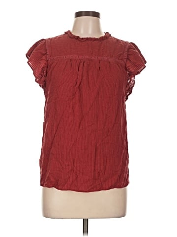 Ann Taylor LOFT Short Sleeve Blouse (view 1)
