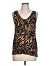 Nine West Brown Tank Top Size L - photo 1