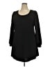 City Chic Solid Black Casual Dress Size 18 Plus (M) - photo 1