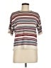 Weekend Max Mara Stripes Silver Short Sleeve T-Shirt Size M (estimated) - photo 1