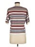 Weekend Max Mara Stripes Silver Short Sleeve T-Shirt Size M (estimated) - photo 2