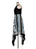Maia 100% Polyester Paisley Blue Cocktail Dress Size 10 - photo 5
