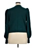 Express Teal Long Sleeve Blouse Size XL - photo 2