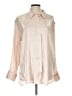 By Anthropologie 100% Polyester Ivory Long Sleeve Blouse Size L - photo 1