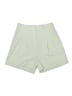 H&M Solid Green Shorts Size 4 - photo 1